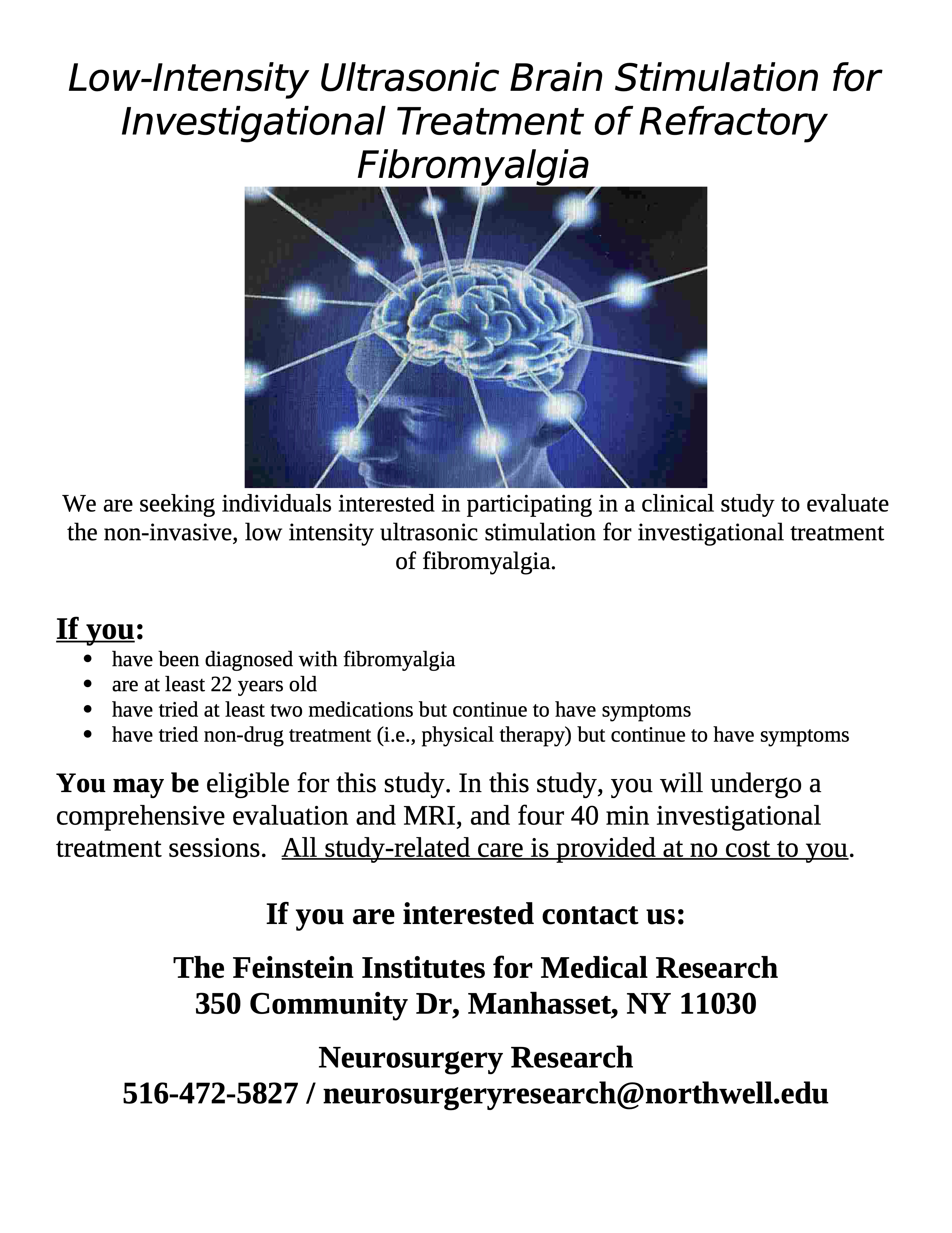 LIFUS Trial Flyer